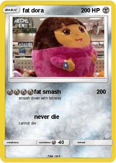 Pokemon fat dora