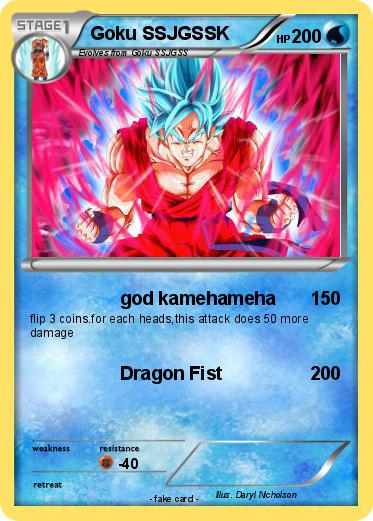 Pokemon Goku SSJGSSK