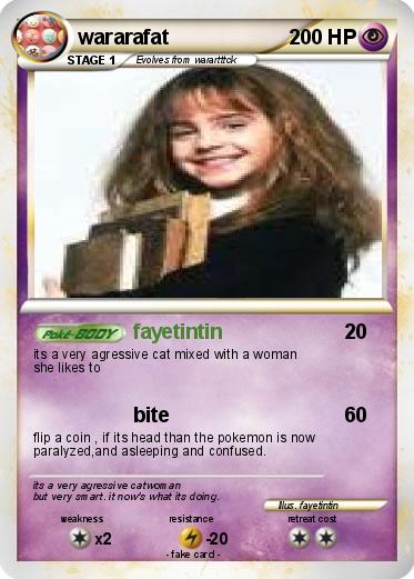 Pokemon wararafat