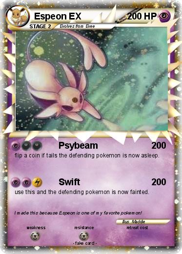 Pokemon Espeon EX