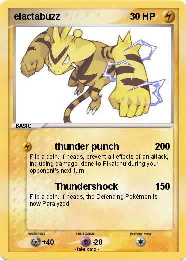 Pokemon elactabuzz