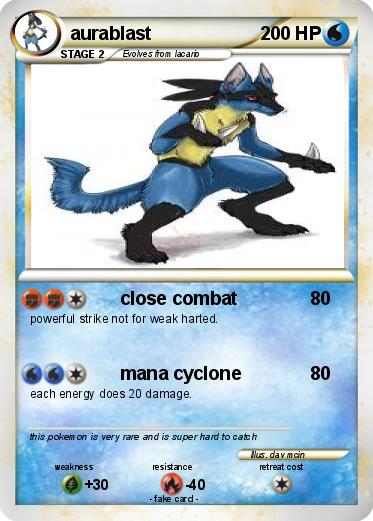 Pokemon aurablast