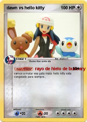 Pokemon dawn vs hello kitty