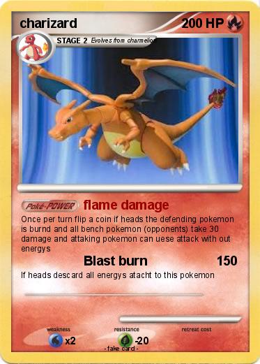 Pokemon charizard