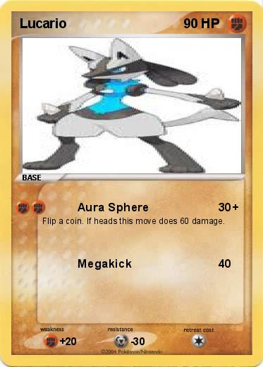 Pokemon Lucario 