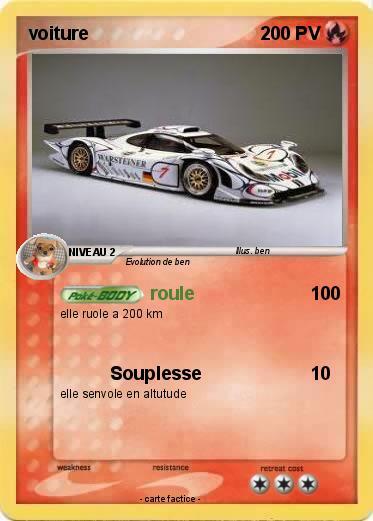Pokemon voiture