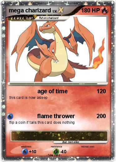 Pokemon mega charizard