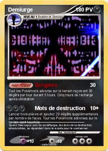 Pokemon Demiurge