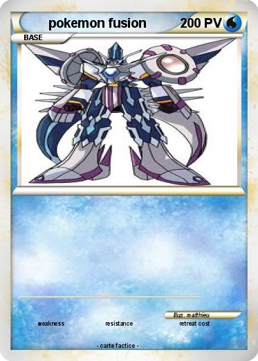 Pokemon pokemon fusion