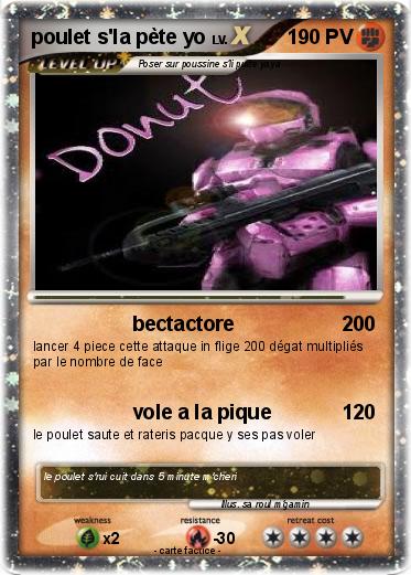 Pokemon poulet s'la pète yo