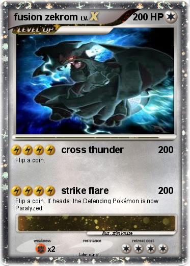 Pokemon fusion zekrom