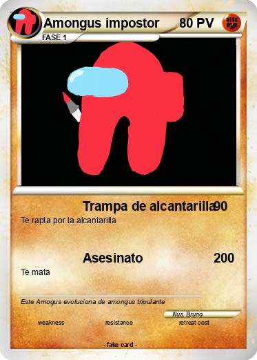 Pokemon Amongus impostor