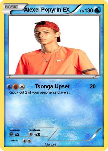 Pokemon Alexei Popyrin EX