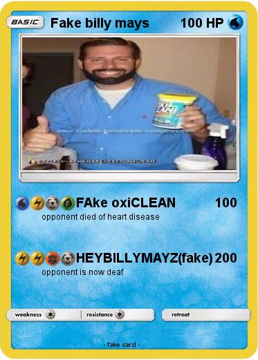 Pokemon Fake billy mays