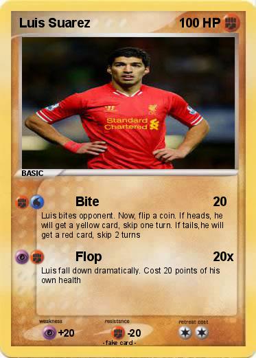 Pokemon Luis Suarez