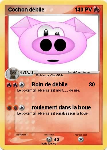 Pokemon Cochon débile