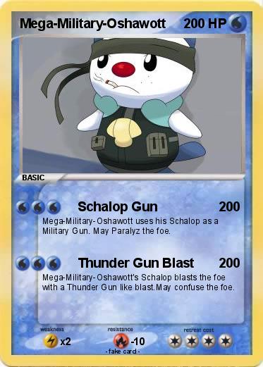 Pokemon Mega-Military-Oshawott