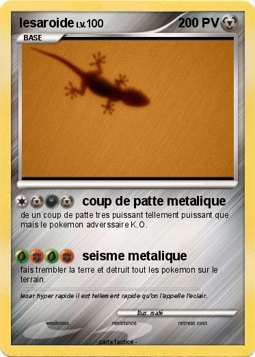Pokemon lesaroide