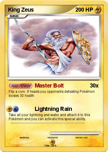Pokemon King Zeus