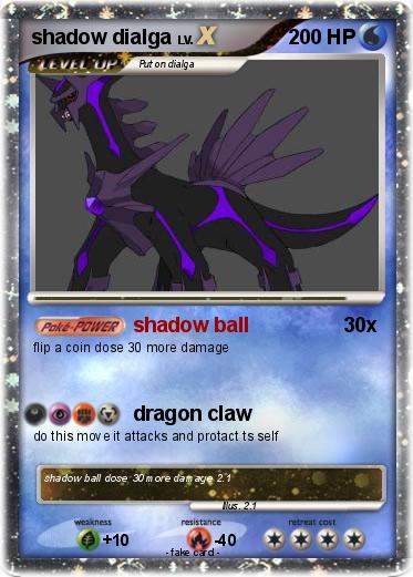 Pokemon shadow dialga