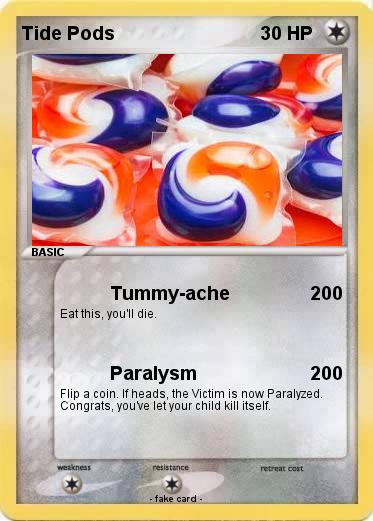 Pokemon Tide Pods