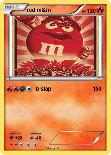 Pokemon red m&m