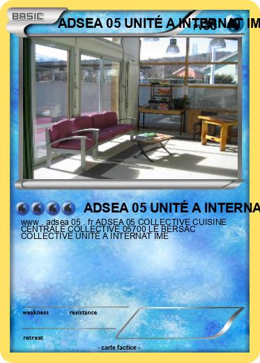 Pokemon ADSEA 05 UNITÉ A INTERNAT IME