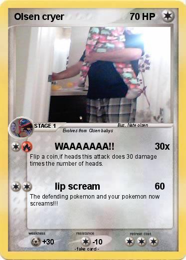 Pokemon Olsen cryer