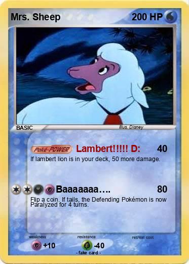 Pokemon Mrs. Sheep