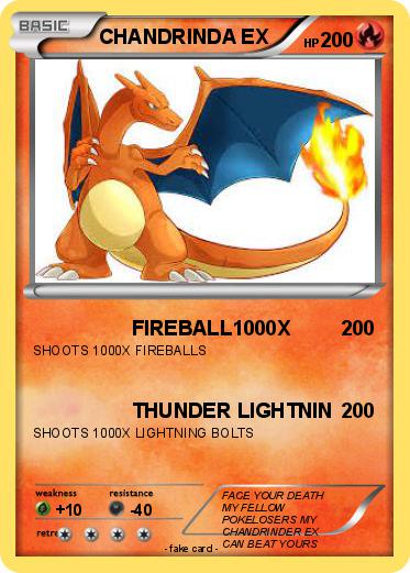 Pokemon CHANDRINDA EX