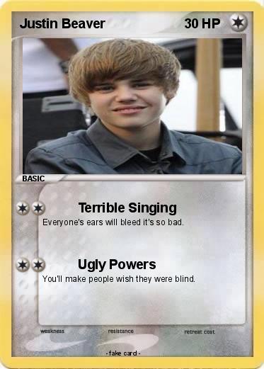 Pokemon Justin Beaver
