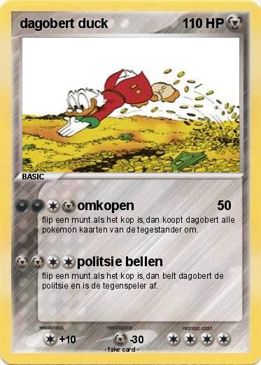 Pokemon dagobert duck