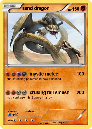 Pokemon sand dragon