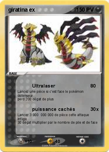 Pokemon giratina ex