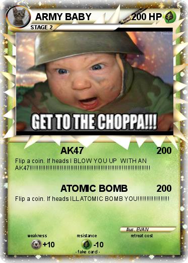 Pokemon ARMY BABY