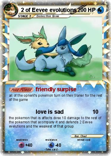 Pokemon 2 of Eevee evolutions