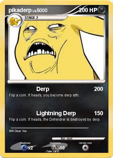Pokemon pikaderp