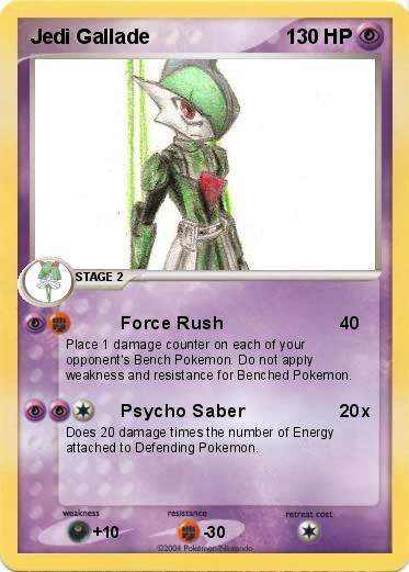 Pokemon Jedi Gallade