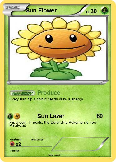 Pokemon Sun Flower