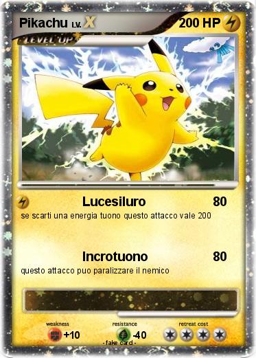Pokemon Pikachu