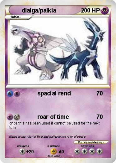 Pokemon dialga/palkia