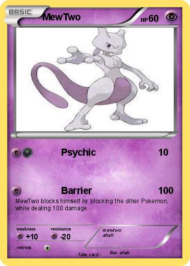 Pokemon MewTwo