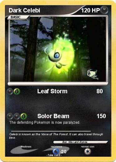 Pokemon Dark Celebi