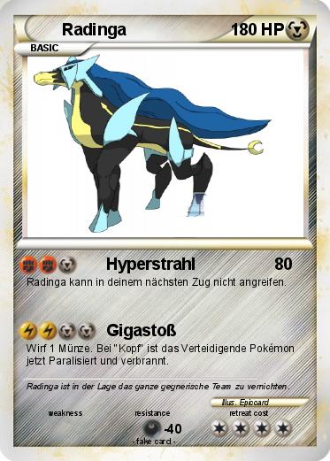 Pokemon Radinga
