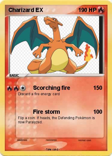 Pokemon Charizard EX