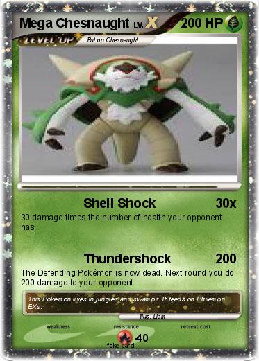 Pokemon Mega Chesnaught