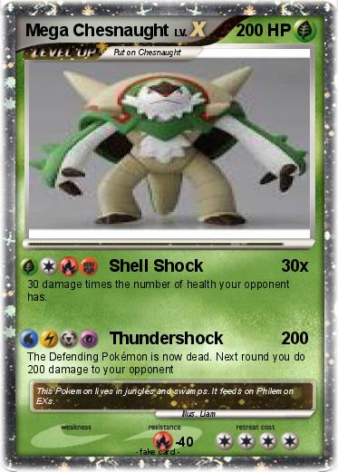 Pokemon Mega Chesnaught