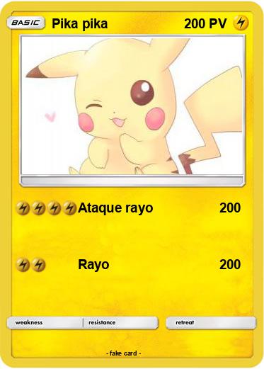 Pokemon Pika pika