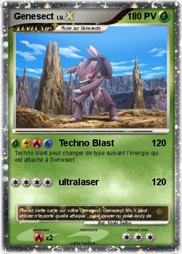 Pokemon Genesect