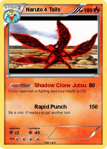 Pokemon Naruto 4 Tails